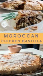 Moroccan chicken bastilla recipe