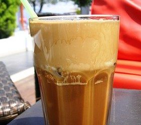 Greek Frappe coffee