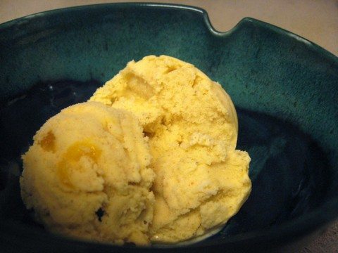 Mango Curry Cardamon Ice Cream