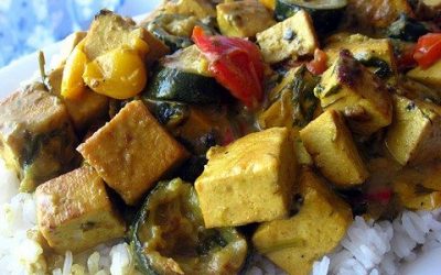 Best Thai Curry Tofu EVER for Fait Ici