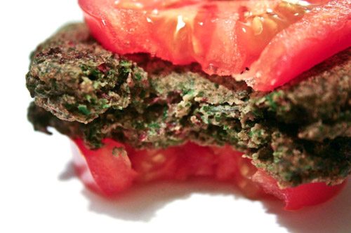 Greenslove Bloghop: Beet Greens Burger