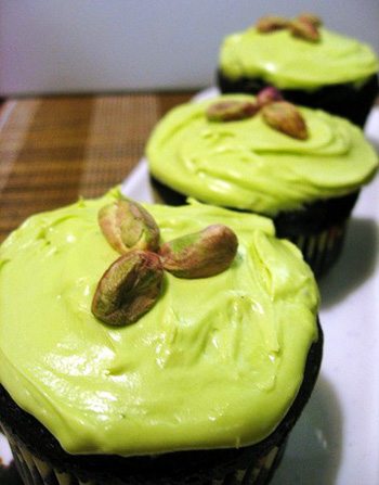 Chocolate Matcha Cupcakes