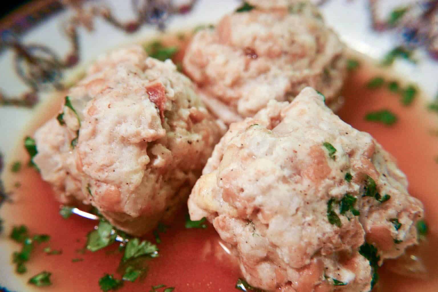Tirolean Dumplings | Tiroler Knödel – with Foie Gras Sausages