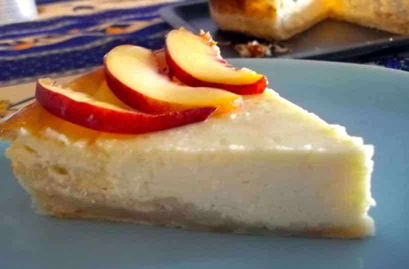 SRC: Yogurt Cheesecake with Nectarines for FFM2