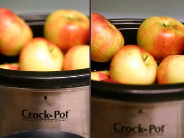 Slow Cooker Chunky Applesauce