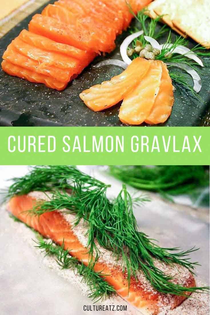 Swedish Cured Salmon Gravlax