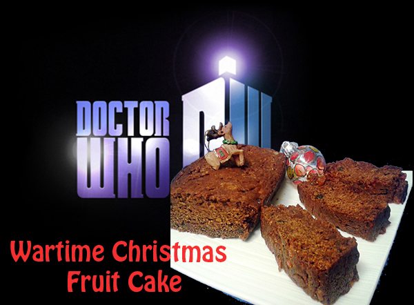 Christmas Fruit Cake and Angel Wings for the Time of the Doctor (Who)