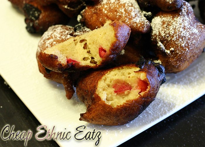 Deep Fried Coke with Sour Cherry