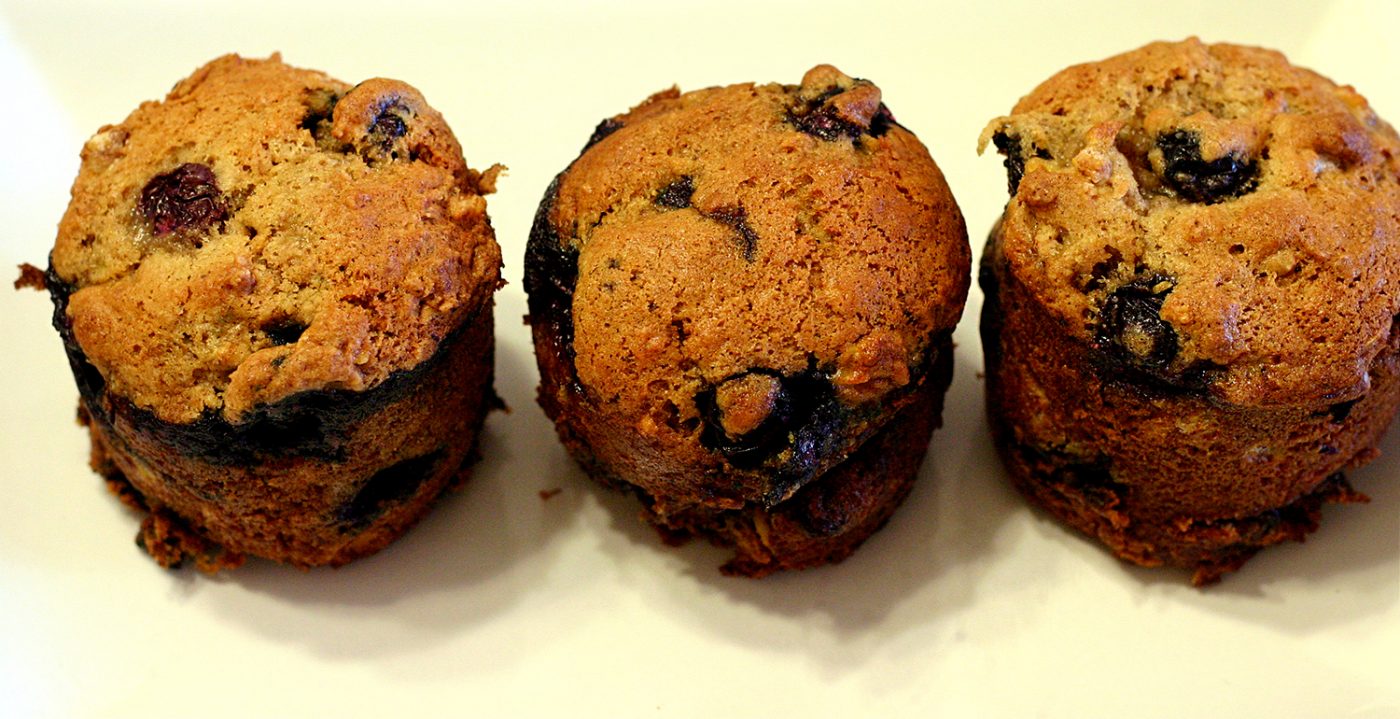 Blueberry Banana Muffins