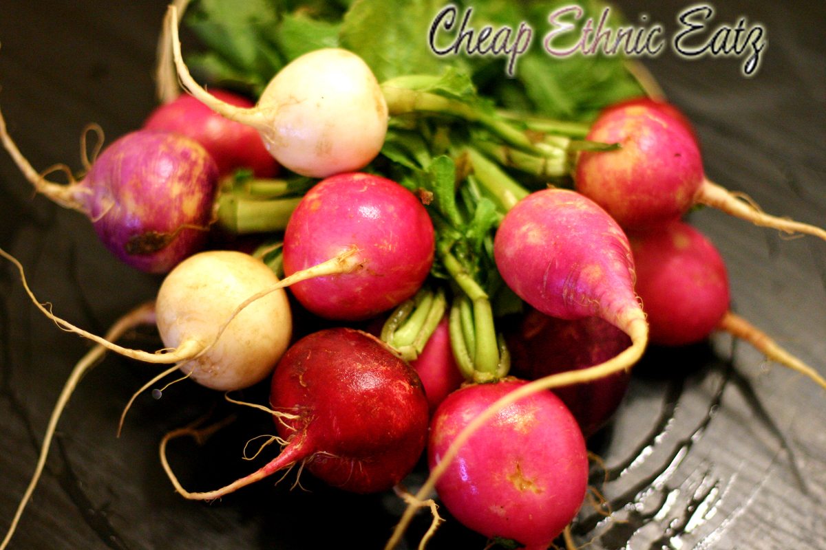 dim sum radishes