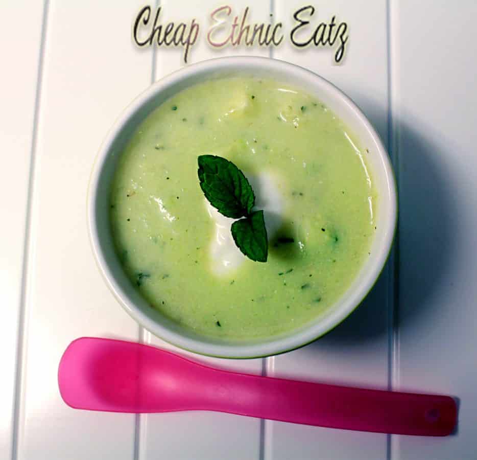 Cool Cucumber Avocado Soup