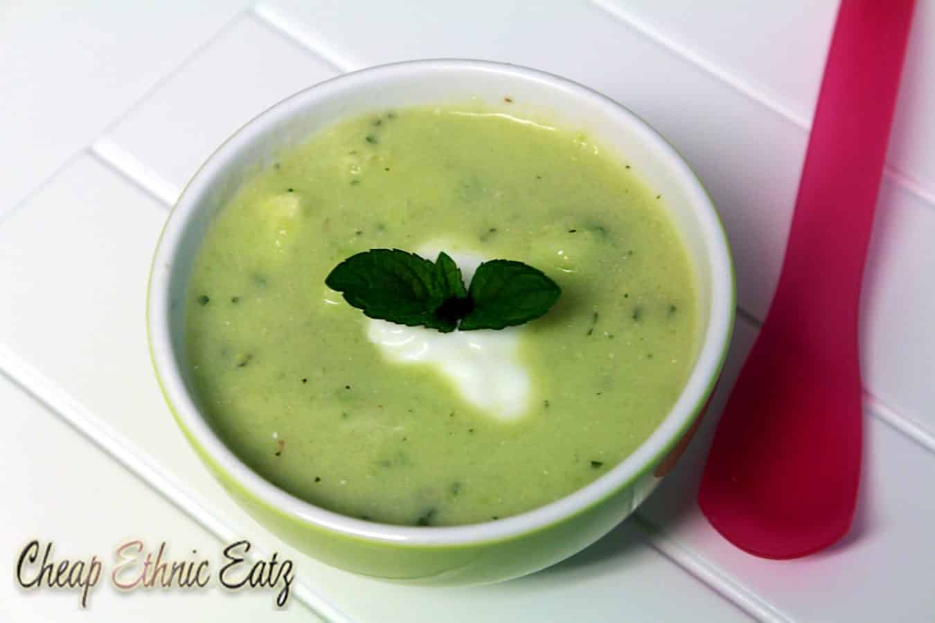 Cucumber Avocado Soup