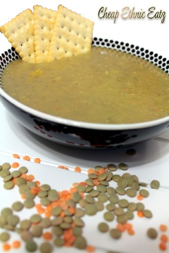 Egyptian Lentil Soup top