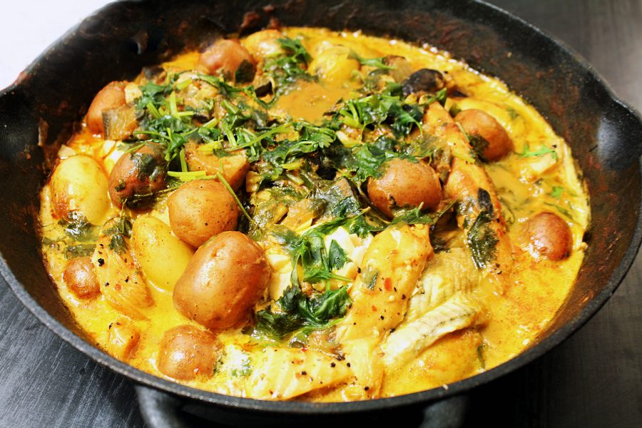 Smoky Brazilian Fish and Potato Stew (Moqueca)