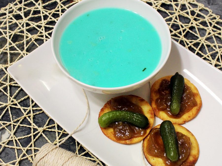 Potato Leek Soup, Blue for Bridget Jones