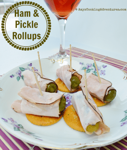 Ham & Pickles Roll Ups