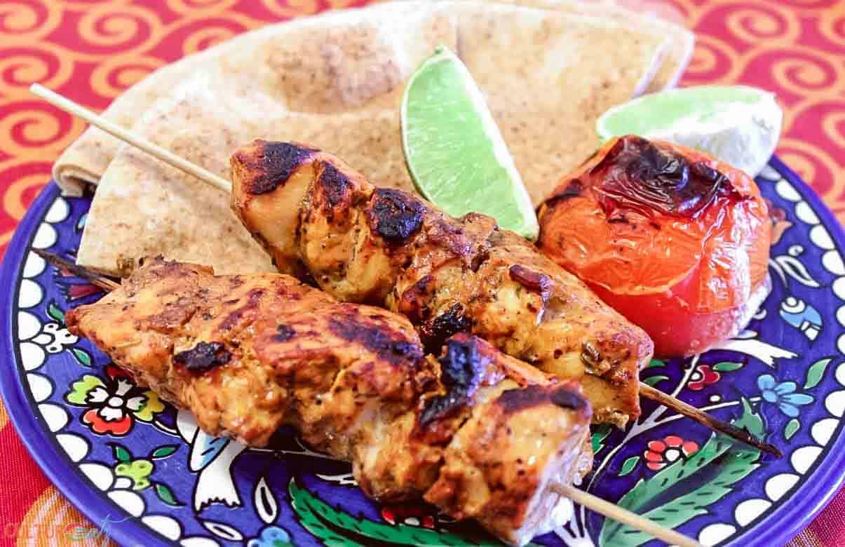 taouk shish lebanese delicious