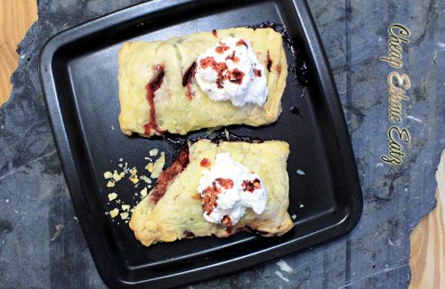 Berries n Cream Turnover top