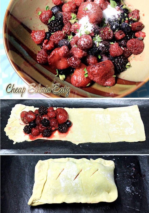 the making of the Berry Turnover