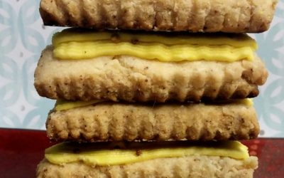 Brown Butter Shortbread with Butter Buttercream