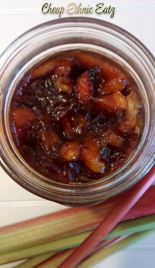 Rhubard Walnut Marmalade top