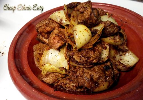 Berber Tagine Recipe With Meat and Vegetables