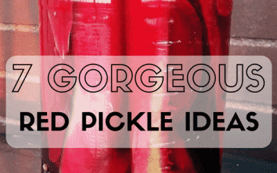 7 Gorgeous and Easy Red Pickle Recipe Ideas