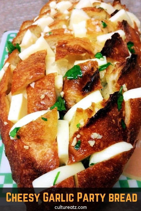 Cheesy Garlic Party bread