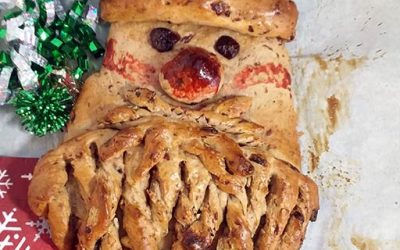 Fruity Santa Bread