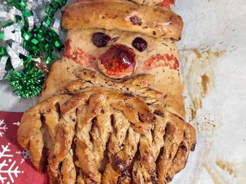 Fruity Santa Bread