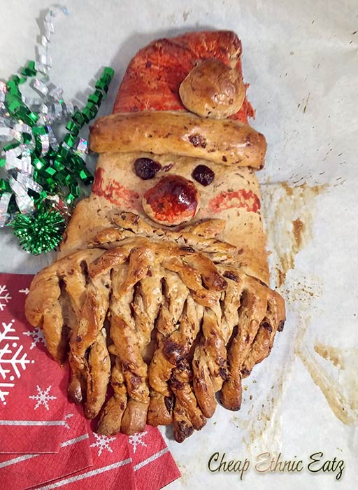 Fruity Santa Bread