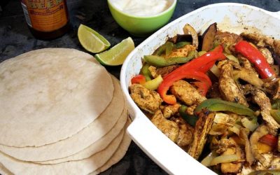 Oven-Roasted Chicken Fajitas & Unique Book Gift Ideas