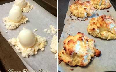 Sage Egg Biscuit Surprise for #twelveloaves