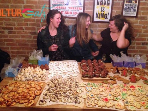 christmas cookies with friends