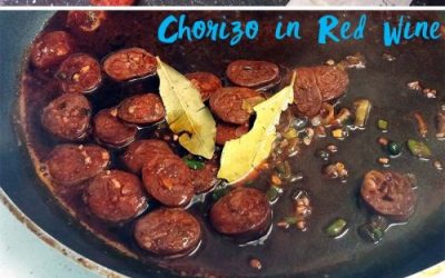 Chorizo in Red Wine Tapas