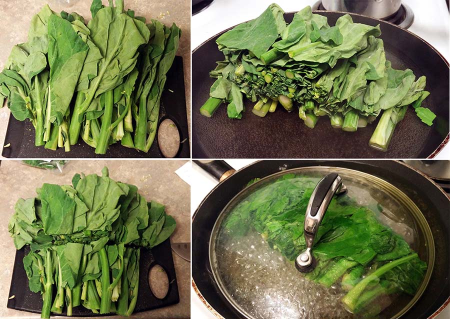 chinese broccoli preparation