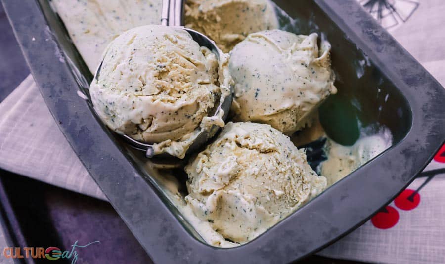 Green Tea Ice Cream recipe-balls