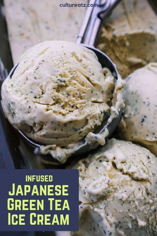 Japanese Green Tea Ice Cream Recipe, a mellower version