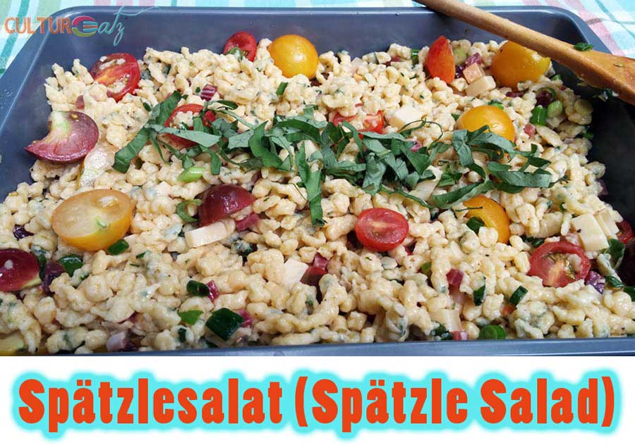 Curious about Spätzlesalat (Cold Spätzle Salad)?