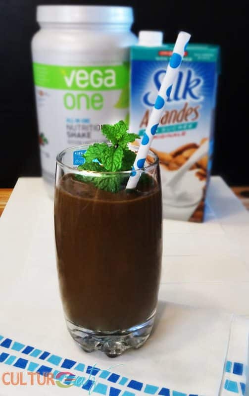 Vega Silk Chocolate Matcha Smoothie