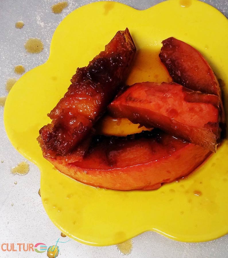 candied pumpkin in syrup