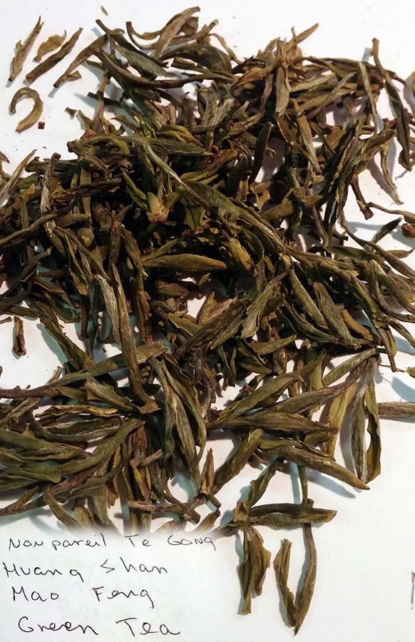 Finer Teas Non Pareil te Gong Huang Shan Mao Feng Green Tea
