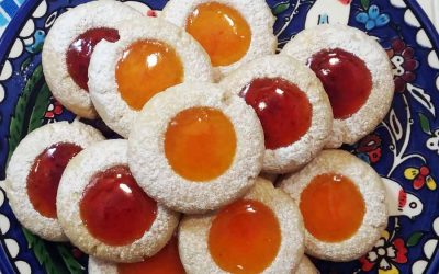 Husarenkrapferl, an Austrian Christmas Cookie