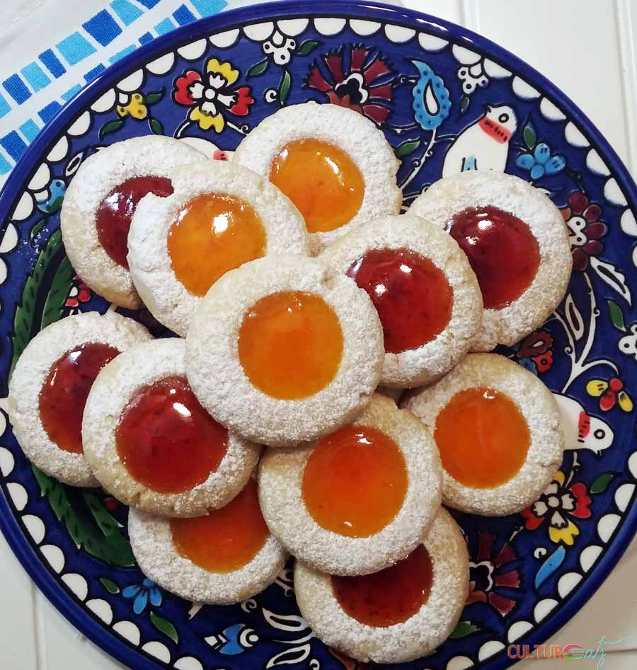 Husarenkrapferl, an Austrian Christmas Cookie