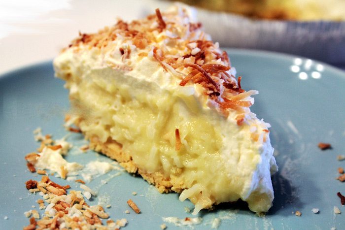 pie crust coconut cream pie