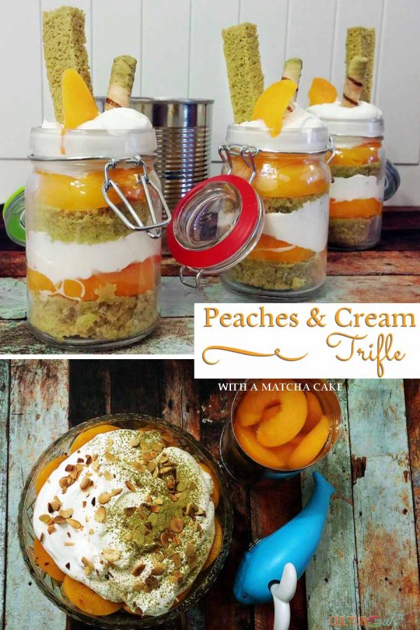 Peaches and Cream Trifle