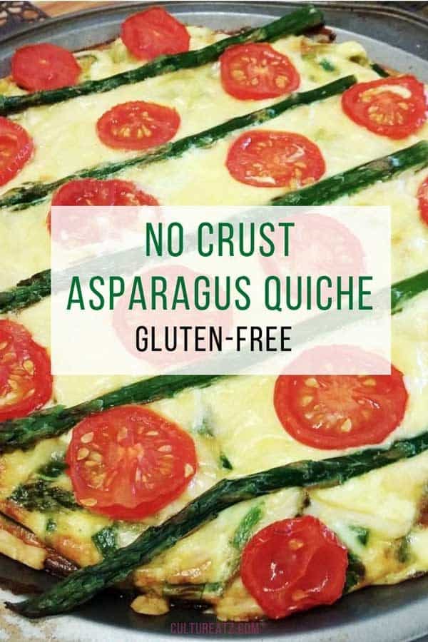 No Crust Asparagus Quiche