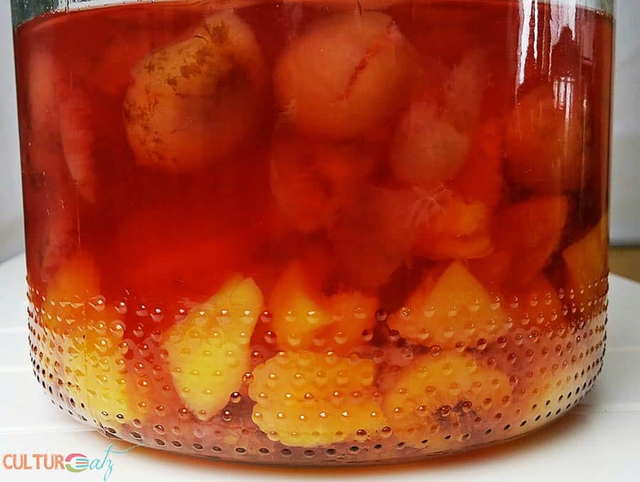 Cherry Apricot Bulgarian Kompot