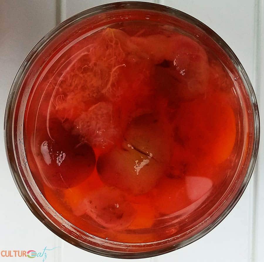 Cherry Apricot Bulgarian Kompot