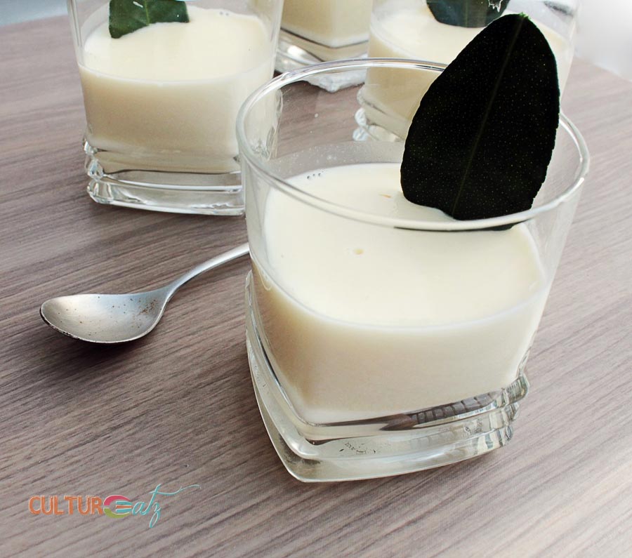 Lemongrass Panna Cotta